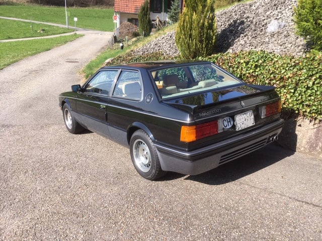 Maserati Biturbo, Oldtimer Garage D. Bauhofer, Teufenthal - Restauration und Werkstatt Service von Oldtimern