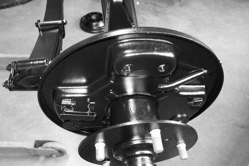 Hinterachse Ford B 1932, Reparatur, Revision, Oldtimer Garage D. Bauhofer, Teufenthal