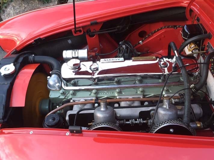 Total Restauration Austin Healey 1960, Oldtimer Garage D. Bauhofer, Teufenthal 