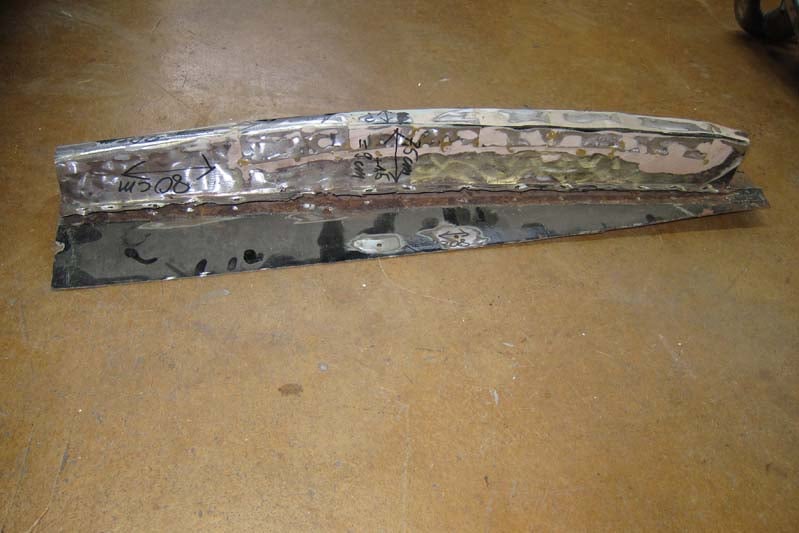 Carrosserie Schweller anfertigen, Oldtimer Garage D. Bauhofer, Teufenthal