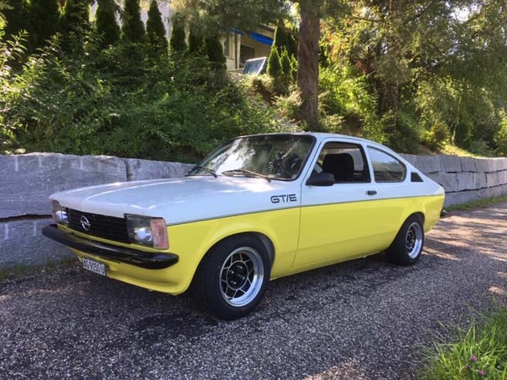 Opel Kadett C GT/E, Oldtimer Garage D. Bauhofer, Teufenthal - Restauration und Werkstatt Service von Oldtimern
