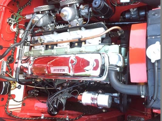 Total Restauration Austin Healey 1960, Oldtimer Garage D. Bauhofer, Teufenthal 