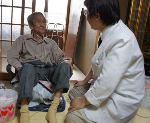 訪問歯科診療の様子