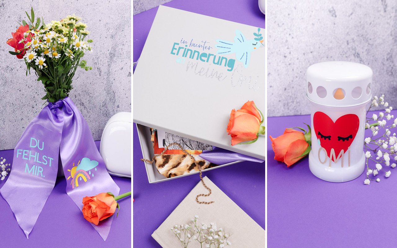 3 Trauer DIY Ideen