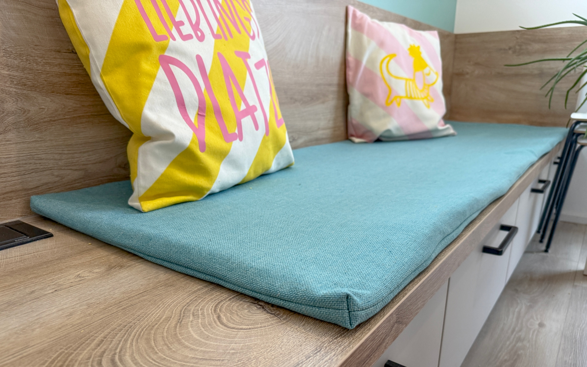 Sitzauflage nähen mit der Snaply Bouncy Einlage