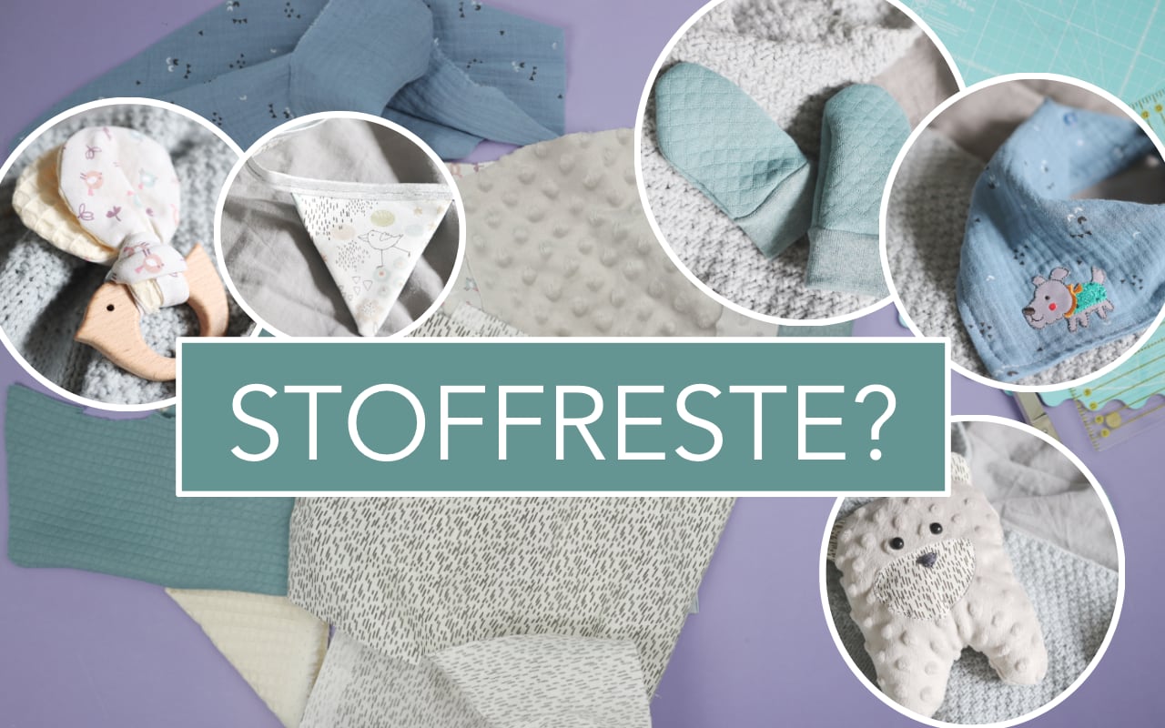 10 Näh-Ideen für Stoffreste