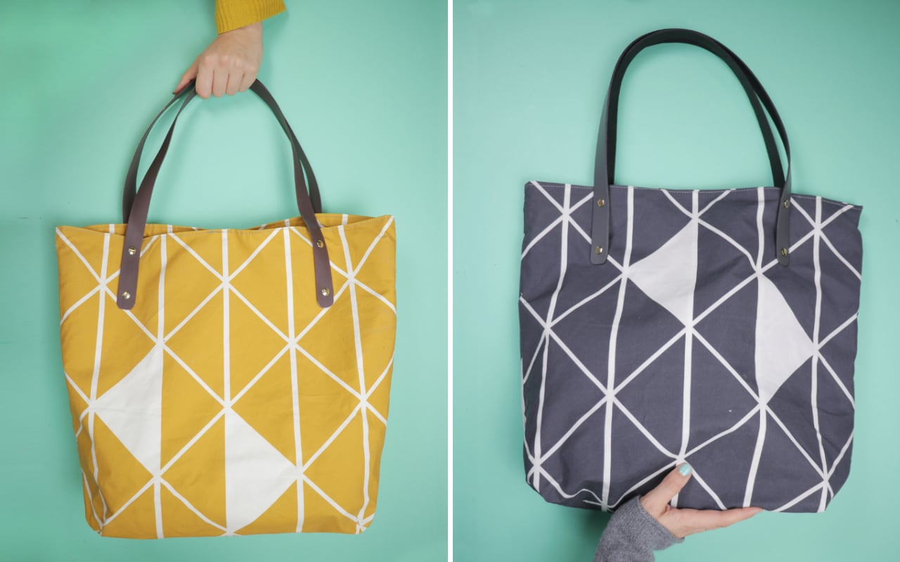 Shopper "Ona" aus Oilskin nähen