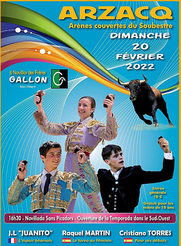 Novillos de Gallon pour Jean Larroquette Juanito, Raquel Martin, Cristiano Torres