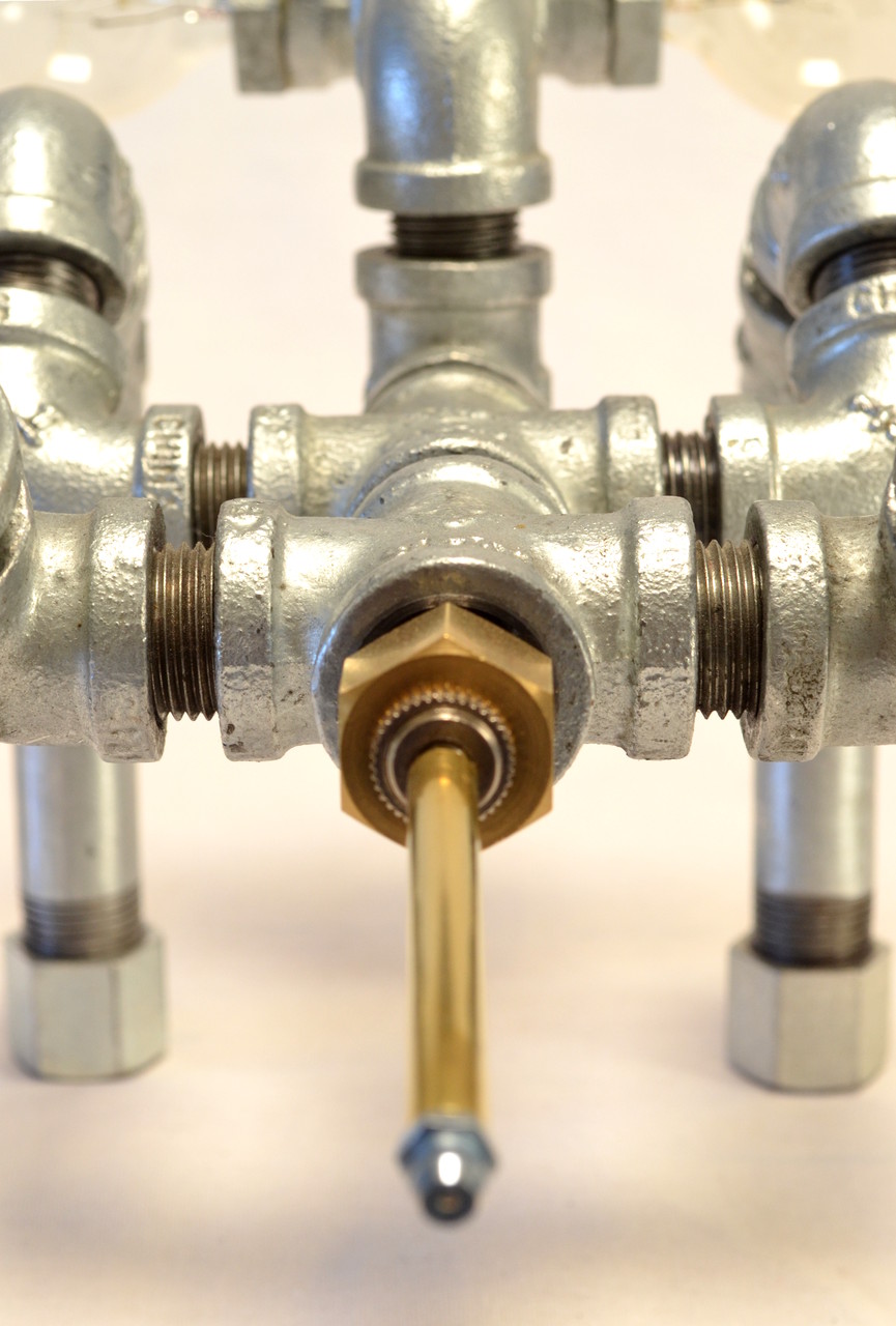 A rear view showing Sprite's mechanical, fluid form.