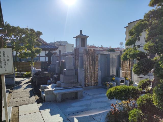 江東区東砂　上妙寺　永代供養墓　『法界萬霊塔』