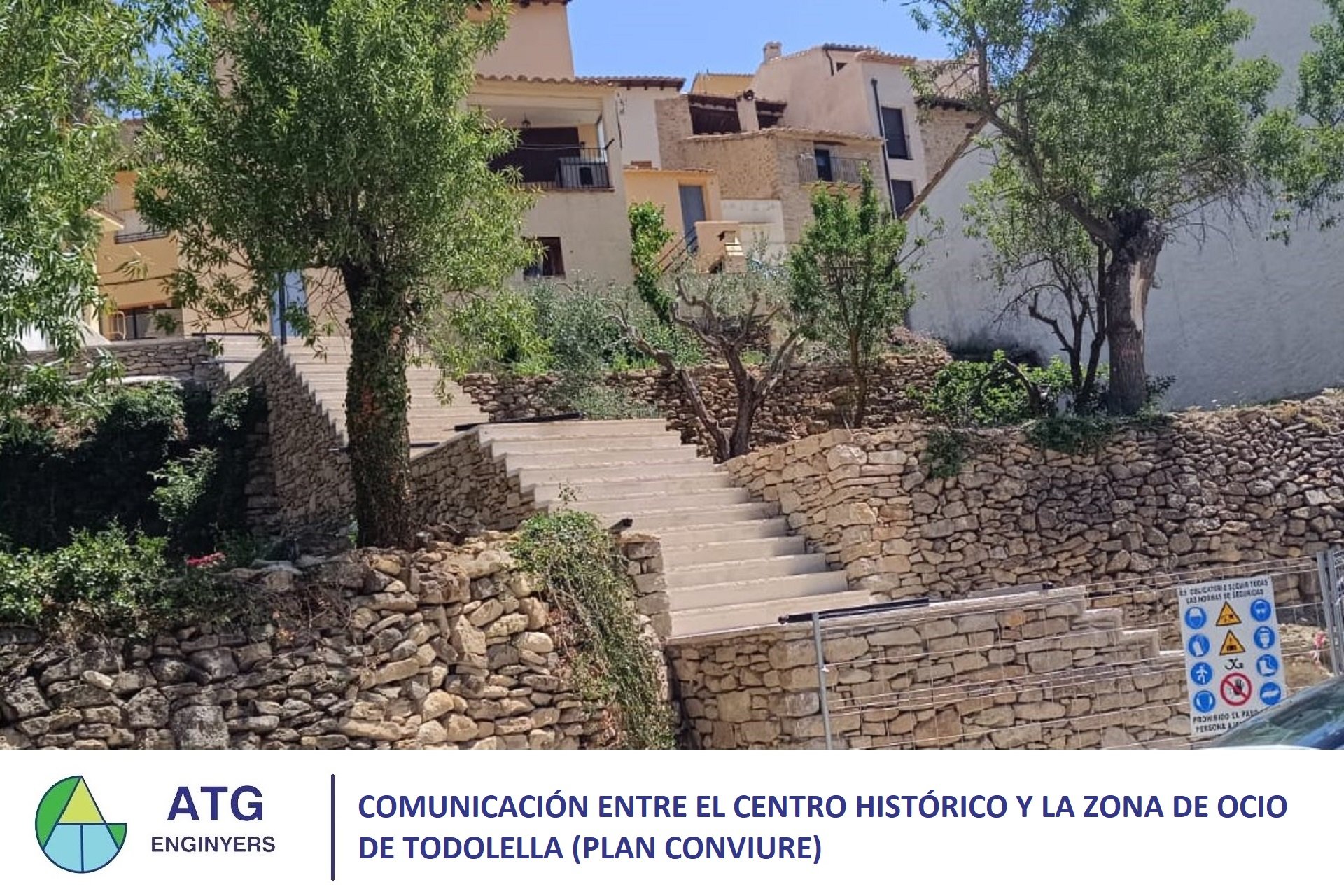 Comunicación entre el centro histórico y la zona de ocio de Todolella (PLAN CONVIURE)