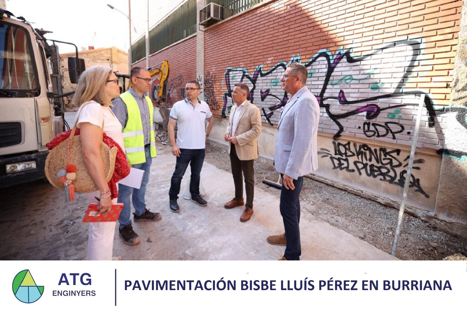 Pavimentación calle Bisbe Lluís Pérez en Burriana