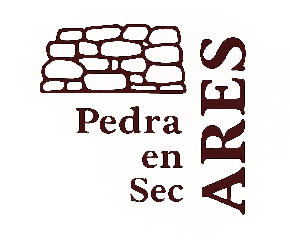 Restauración de muros de piedra en seco en camí Regatxols en Ares del Maestrat. Plan Restaura 2025.