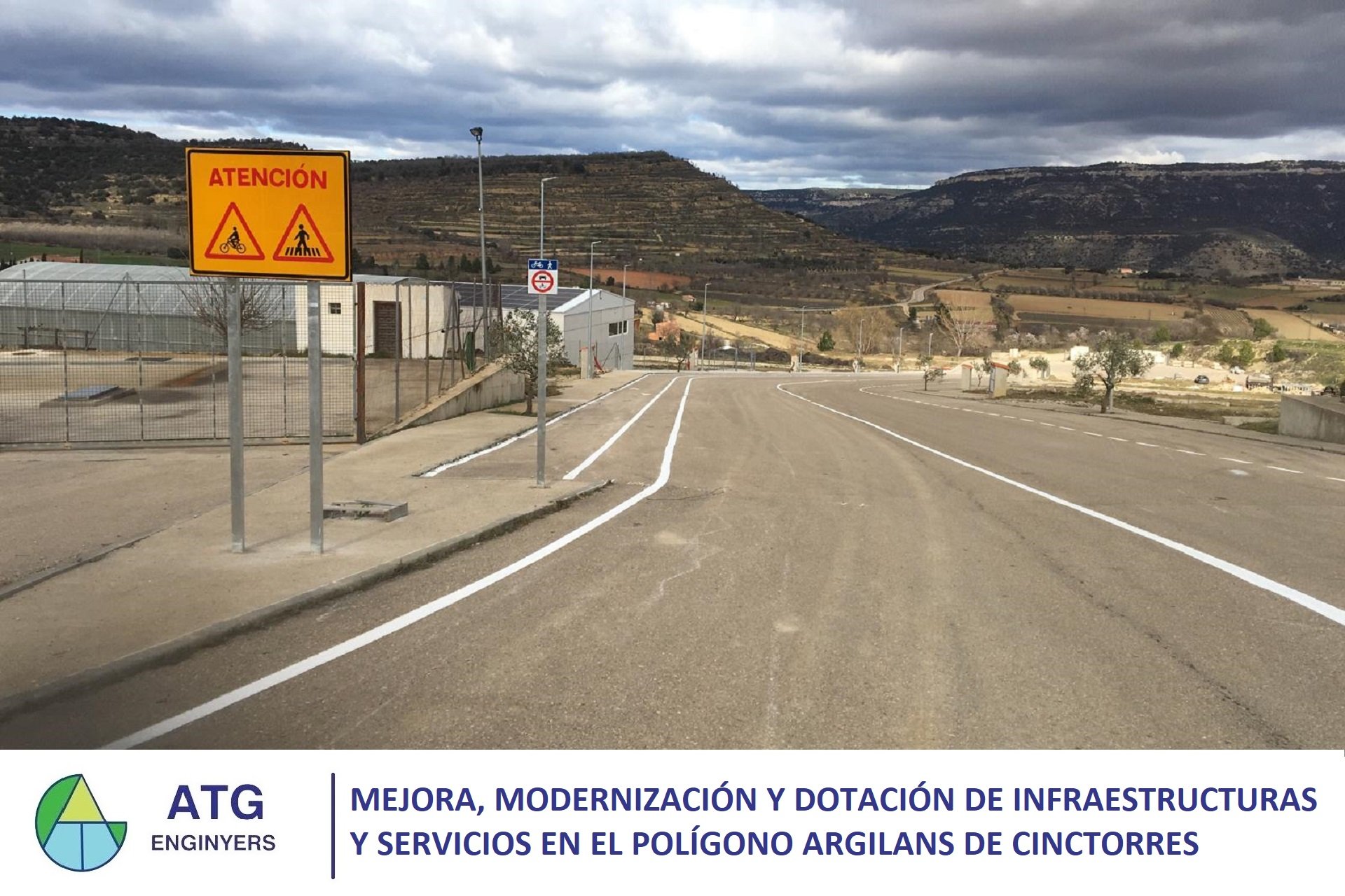 Mejora, modernización y dotación de infraestructuras y servicios en el polígono Argilans de Cinctorres