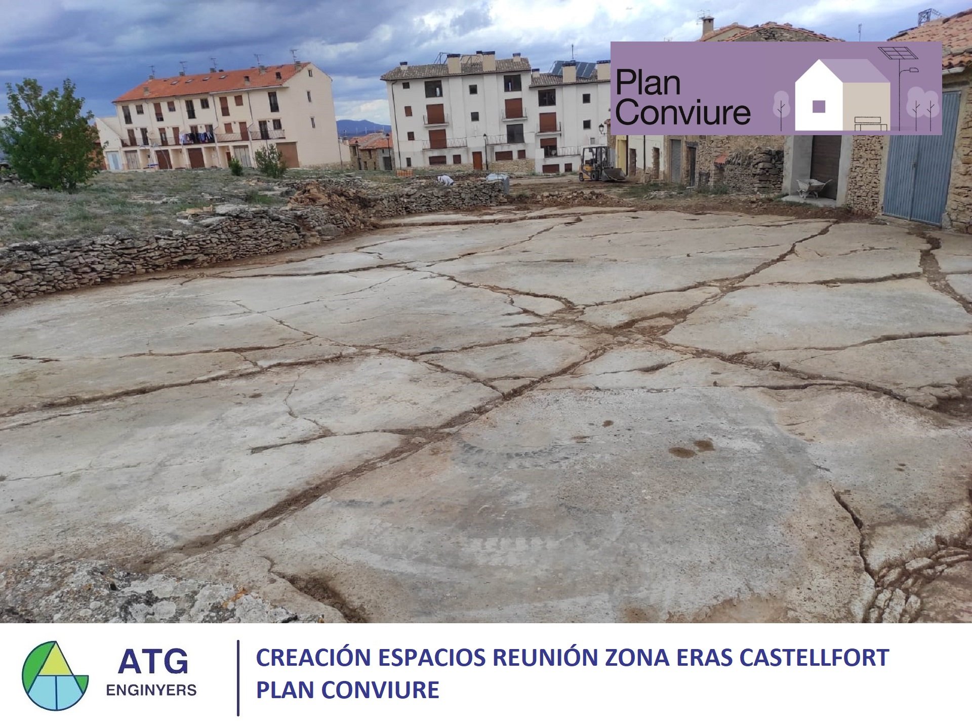 Creación espacios de reunión zona Eras Castellfort (PLAN CONVIURE)