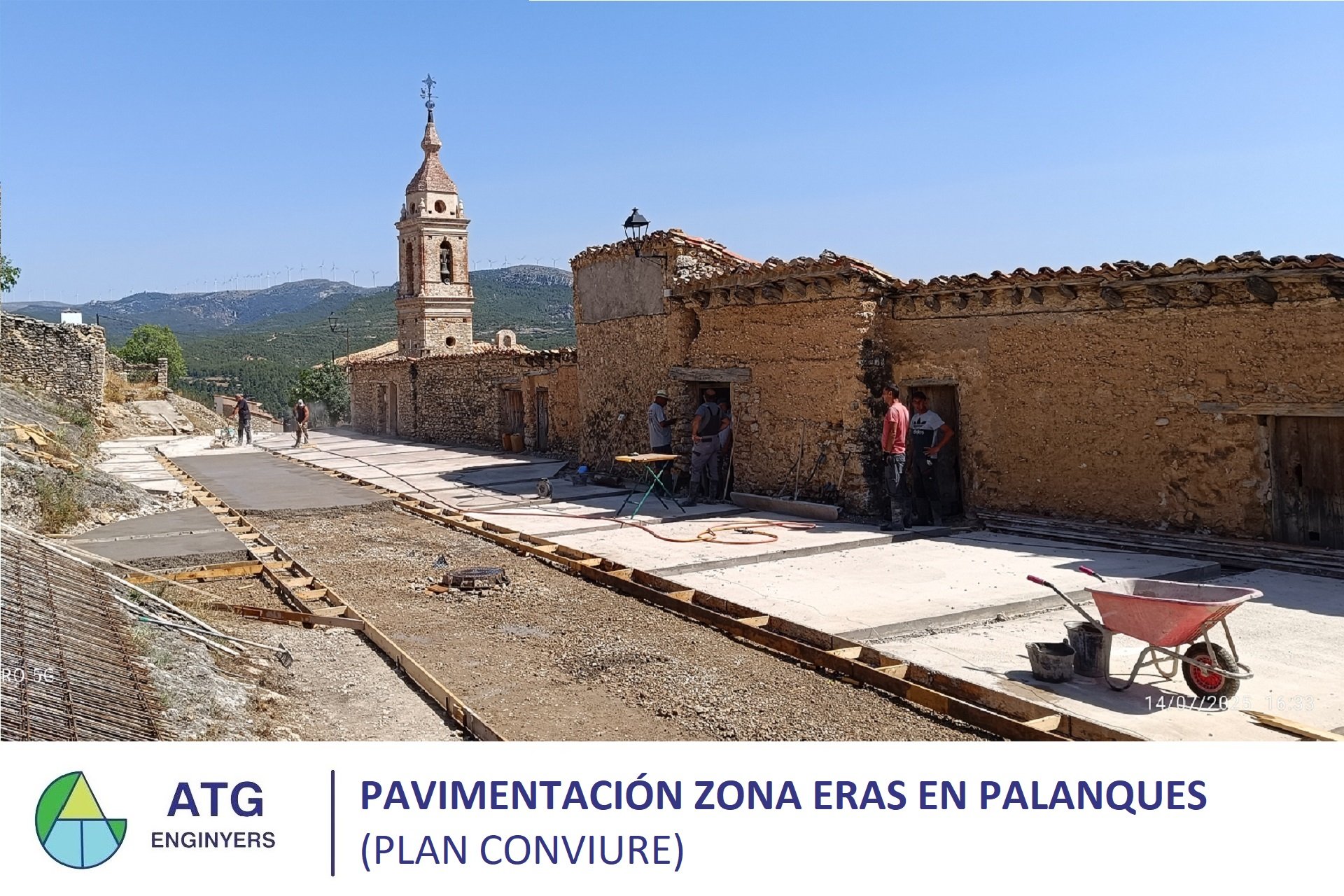 Pavimentación zona Eras Palanques (Plan Conviure)