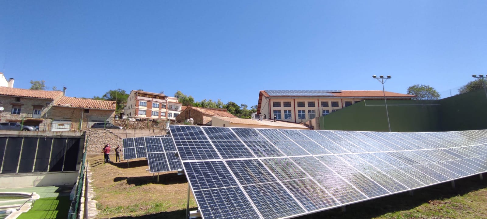 Mejora urbanización complejo energías renovables de Portell de Morella