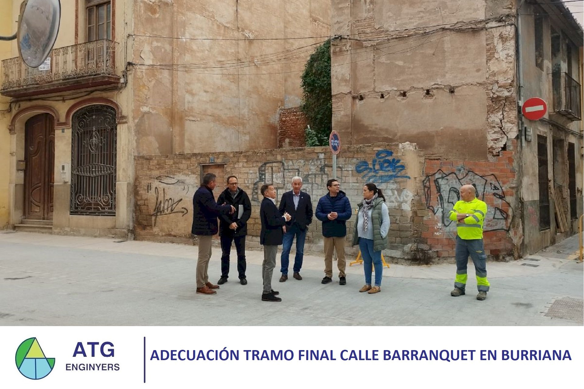 Adecuación tramo final calle Barranquet en Burriana