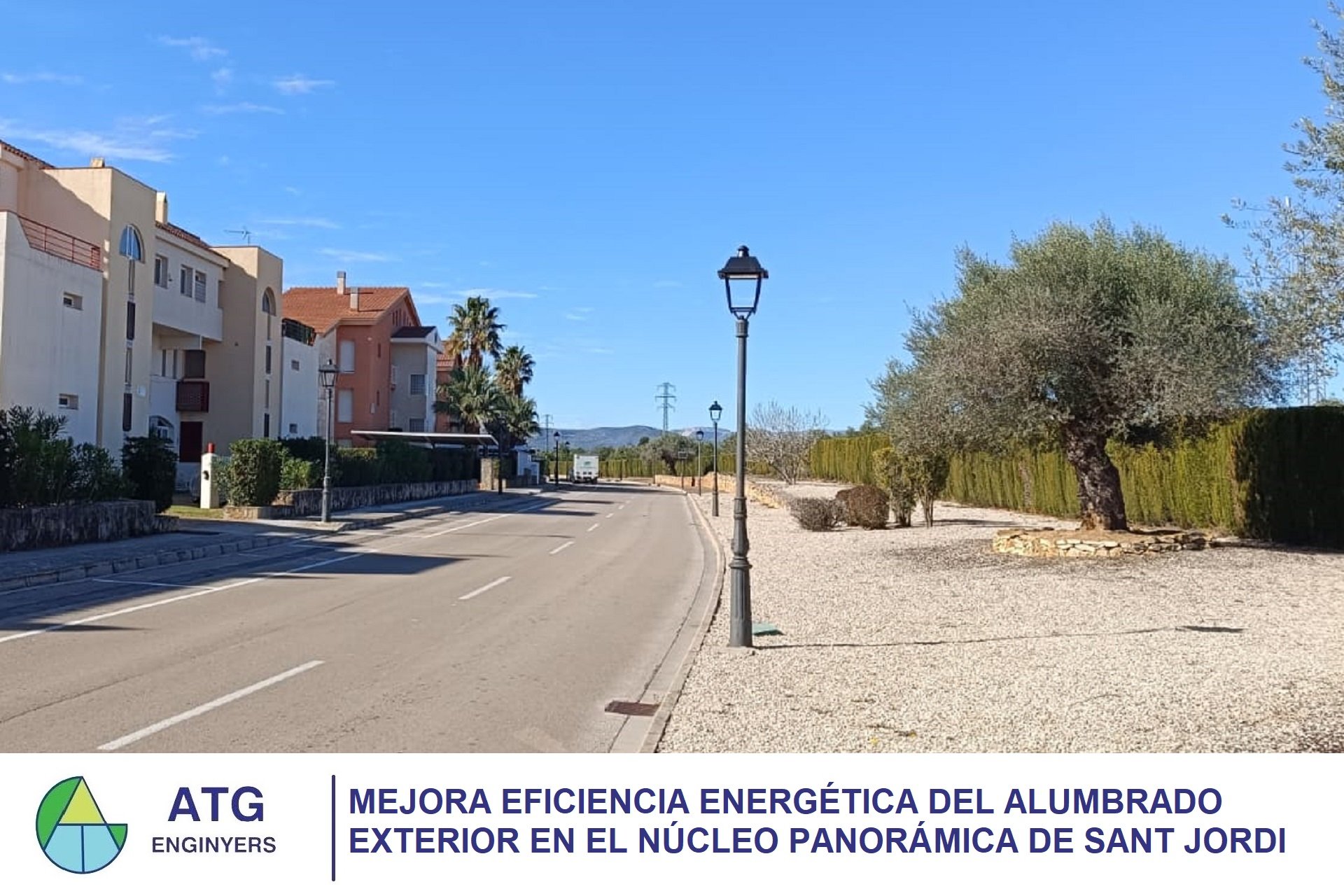 Mejora de la eficiencia energética en la instalación de alumbrado exterior en el Núcleo Panorámica de Sant Jordi