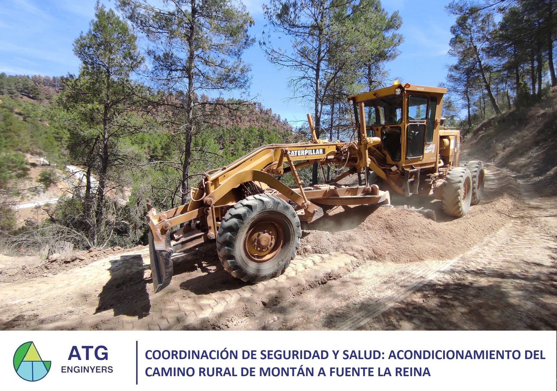 Coordinación de seguridad y salud: Acondicionamiento de camino rural de Montan a Fuente La Reina