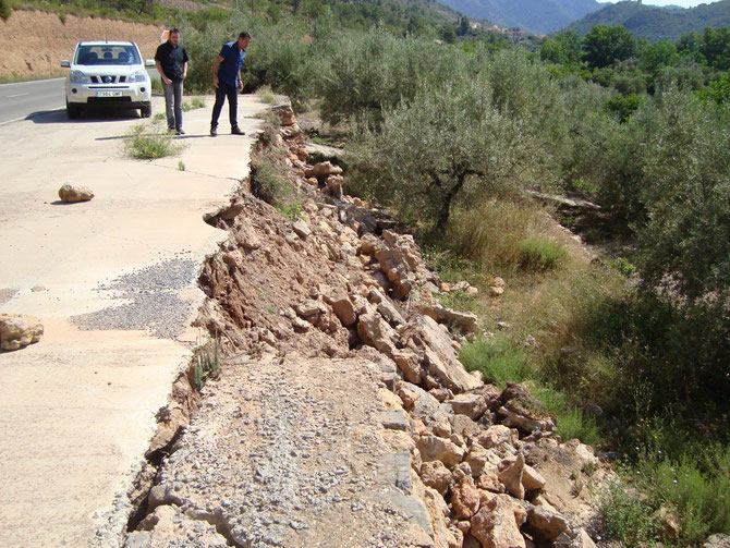 Reparación infraestructuras por lluvias torrenciales