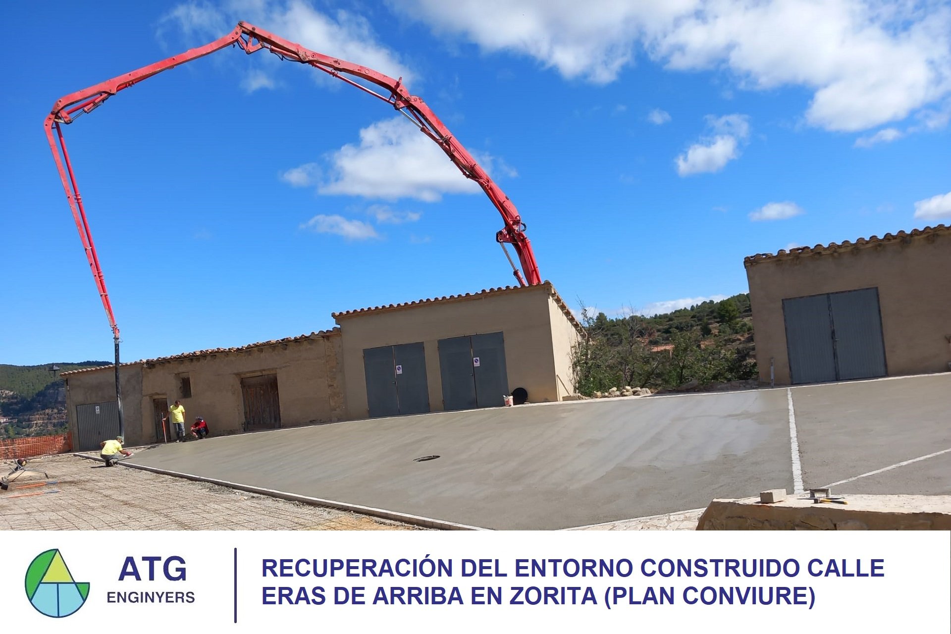 Recuperación entorno construido calle Eras de Arriba en Zorita (Conviure 2021)