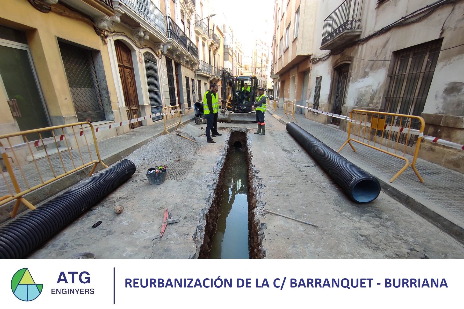 Reurbanización de la c/ Barranquet - Burriana