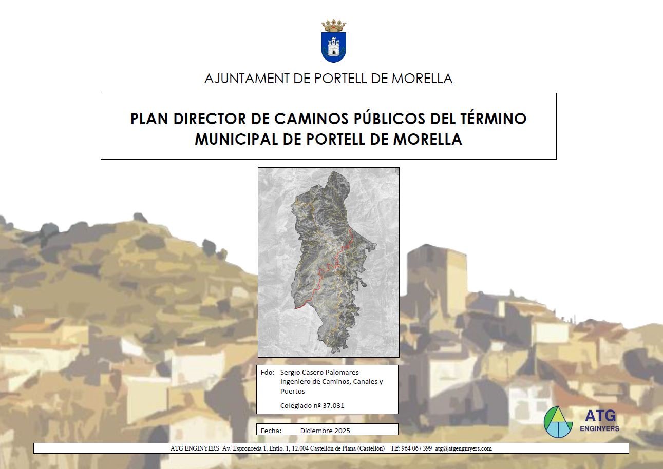 Plan Director de Caminos Públicos del Término Municipal de Portell de Morella