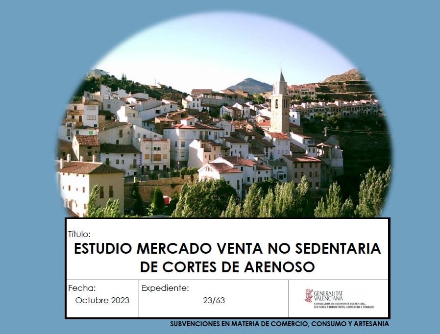 Estudio de mercado venta no sedentaria de Cortes de Arenoso