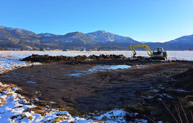 Baggern für den Artenschutz