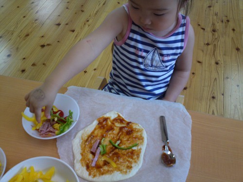 たくさんのっけたよ～