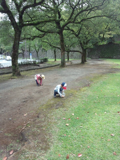 同級生ペアは、なにやら違うものを収集中・・・