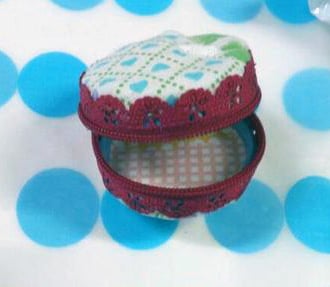 縫わないマカロンみたいな小銭入れ