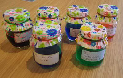 お好み２種の精油のブレンド芳香剤作り