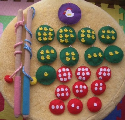 １００まで覚える数字の釣り遊びおもちゃ