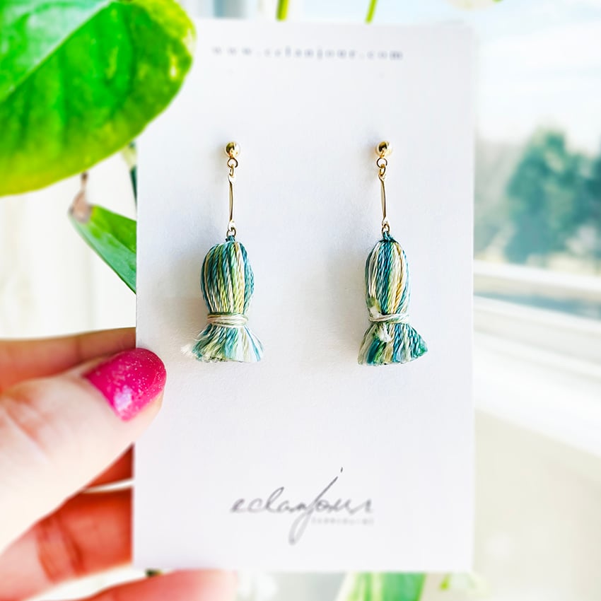 コロンとミニタッセルに胸がトキメキます(*´ω`*)