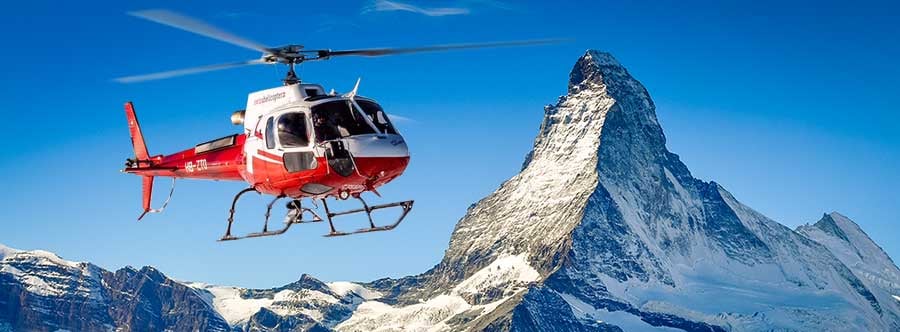 Helikopterrundflug Matterhorn ab Gsteigwiler