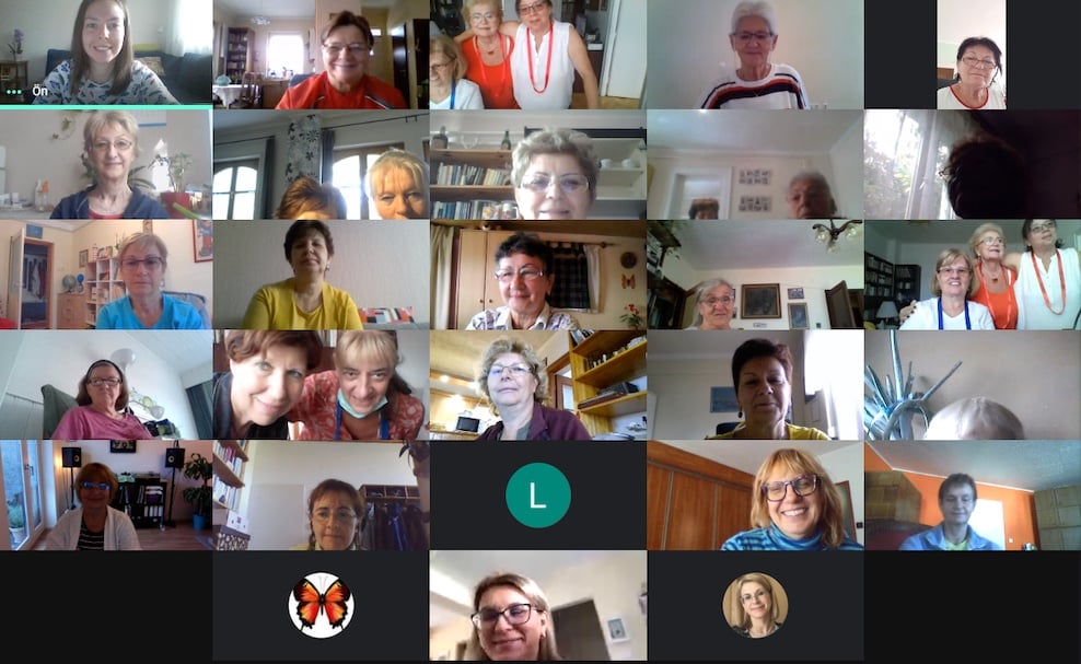 Résztvevők együtt - Magyarország és Európa különböző területeiről