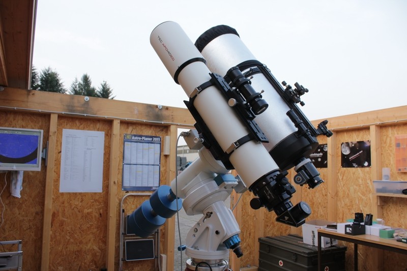 TEC 140mm APO & C9.25 parallel auf WS240GT