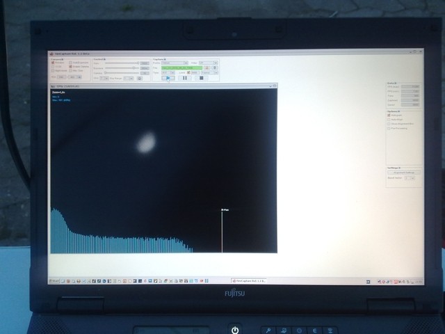 Aufnahme der Freeware "FireCapture"