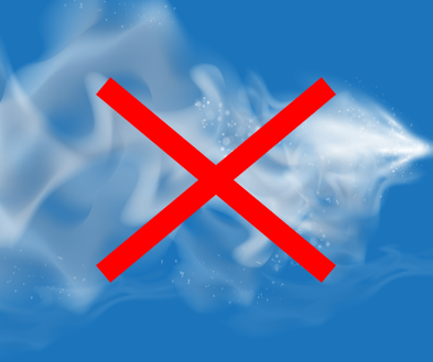 接触角計の使用環境について_煙