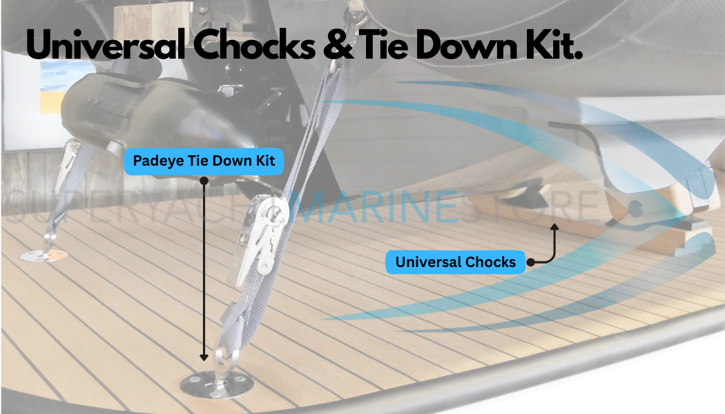 Universal Tender chocks & Tie down kit
