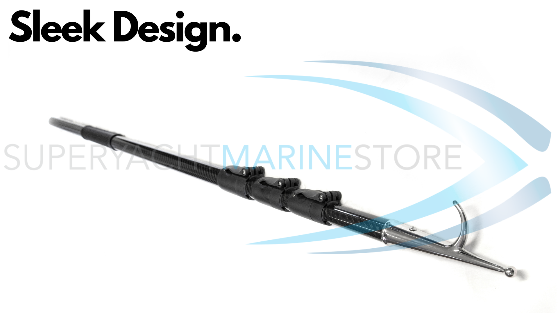 6m Telescopic Carbon Boat Hook ©www.superyachtmarinestore.com