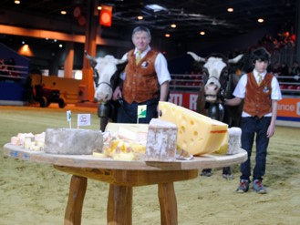 Plateau de fromage savoyard et haut-savoyard