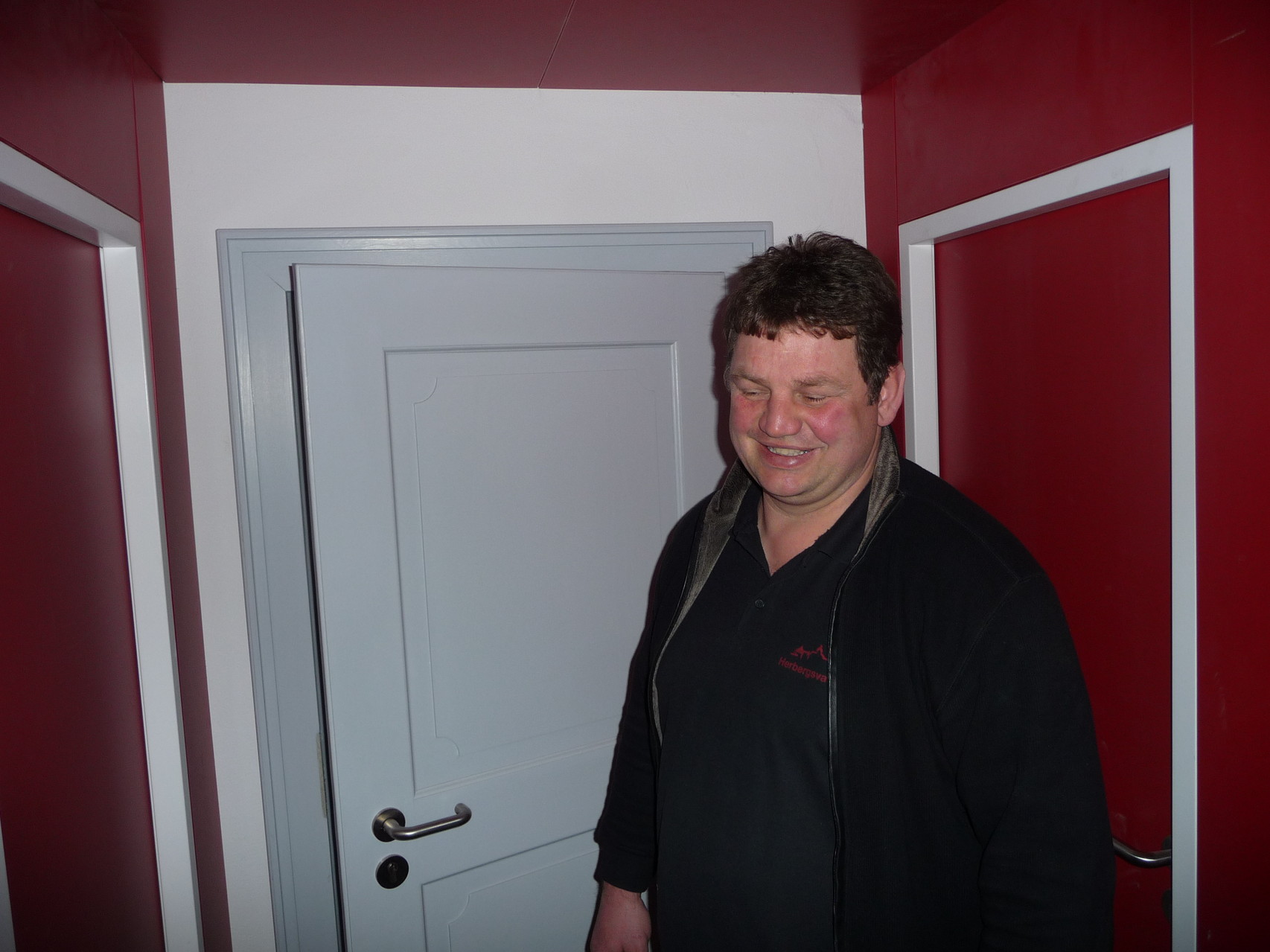 Unser (Herbergs) Papa freut sich...