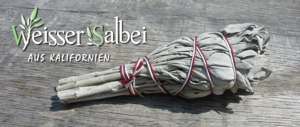 Mit weissem Salbei die Raumatmosphäre reinigen und das Wohlbefinden steigern