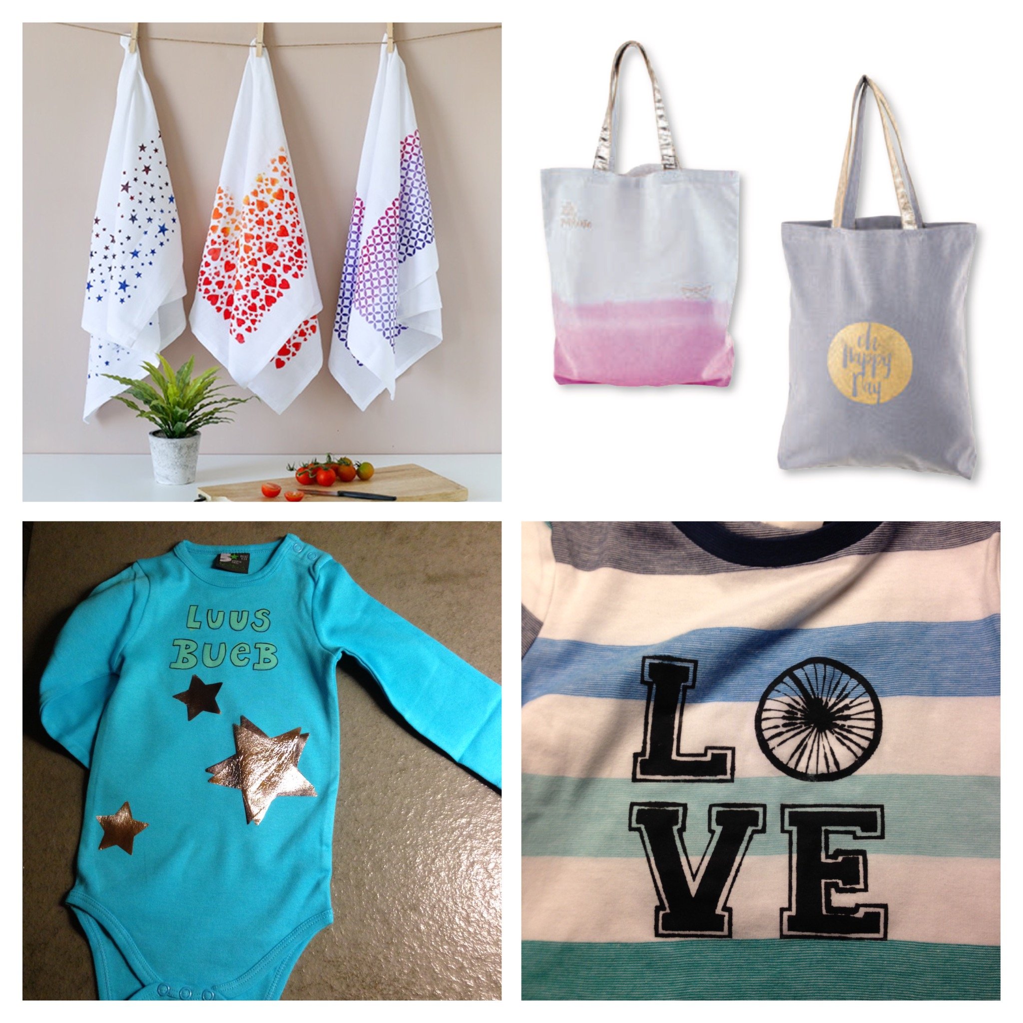 Beispiele Textil-Bedrucken