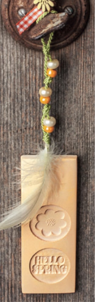 eingefärbter Raysin Beispiel von Rayher