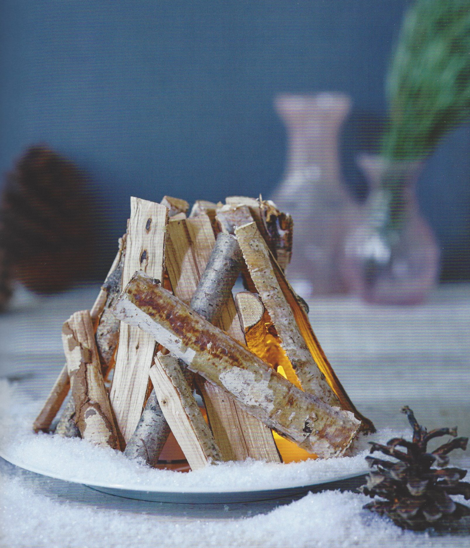 Winter-Deko Beispiels-Bilds Buch Topp-Verlag