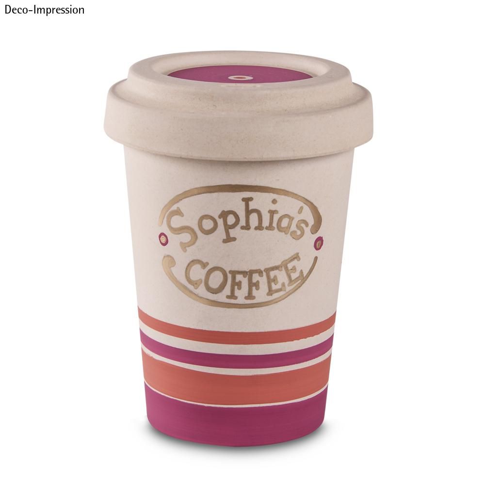 Bambus-Becher Beispiels-Bild Rayher